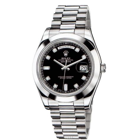 silver rolex oyster perpetual day date|Rolex Day-Date silver dial.